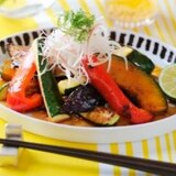 お父さんも大喜び♪　夏野菜のピリ辛焼き浸し